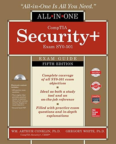 CompTIA Security+ All-in-One Exam Guide, Fifth Edition (Exam SY0-501) — Dwayne Williams et al. (2018)