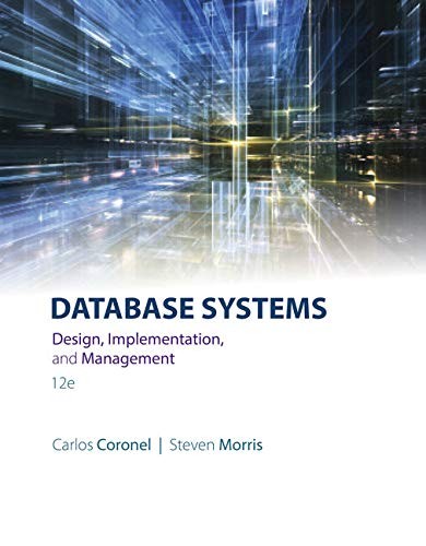 Database Systems: Design, Implementation, & Management — Carlos Coronel et al. (2016)