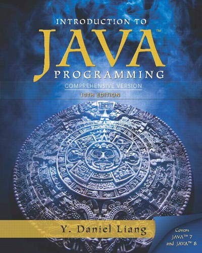 Introduction to Java Programming: Comprehensive Version — Y. Daniel Liang (2015)