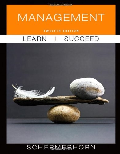 Management — John R. Schermerhorn, Jr. (2012)