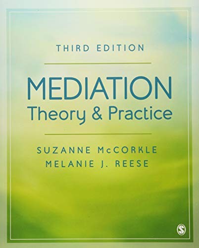 Mediation Theory and Practice — Suzanne McCorkle et al. (2018)