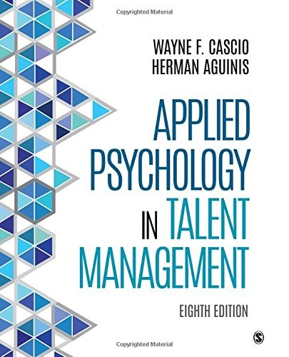 Applied Psychology in Talent Management — Wayne F. Cascio et al. (2018)
