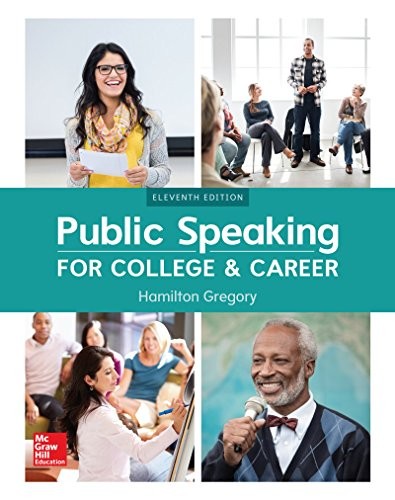 Looseleaf for Public Speaking for College and Career — Hamilton Gregory (2017)