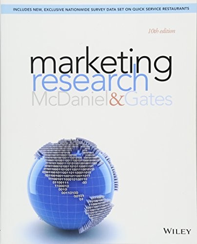 Marketing Research — Carl McDaniel, Jr. et al. (2014)