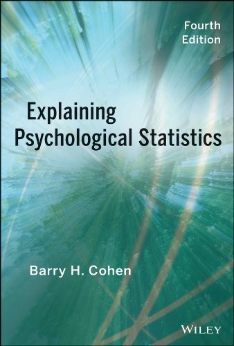 Explaining Psychological Statistics — Barry H. Cohen (2013)