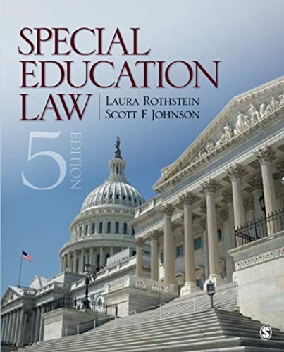 Special Education Law — Laura Rothstein et al. (2013)