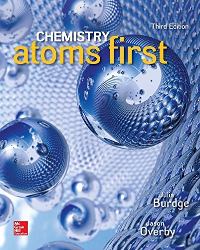 Chemistry: Atoms First — Jason Overby, Professor et al. (2017)