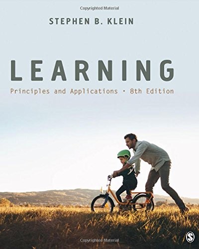 Learning: Principles and Applications — Stephen B. Klein (2018)