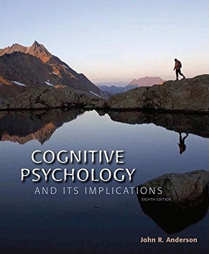 Cognitive Psychology and Its Implications — John R. Anderson (2014)
