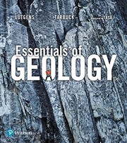 Essentials of Geology — Frederick K. Lutgens et al. (2017)