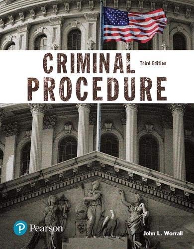 Criminal Procedure (Justice Series) — John Worrall (2017)