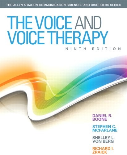 The Voice and Voice Therapy — Daniel R. Boone et al. (2014)