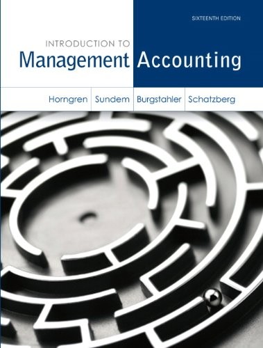 Introduction to Management Accounting — Charles T. Horngren et al. (2014)