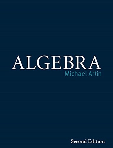 Algebra — Michael Artin (2018)