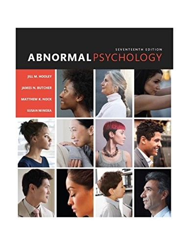 Abnormal Psychology — Jill M. Hooley et al. (2017)