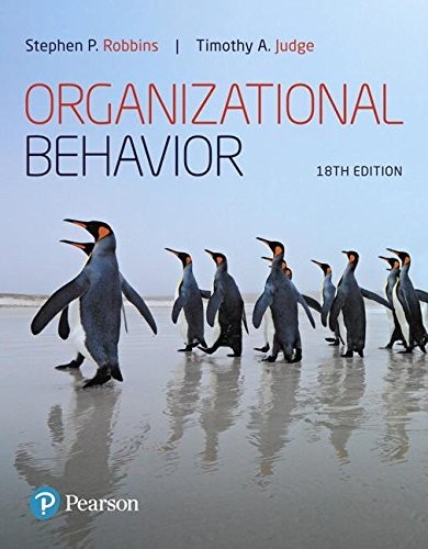 Organizational Behavior — Stephen P. Robbins et al. (2018)