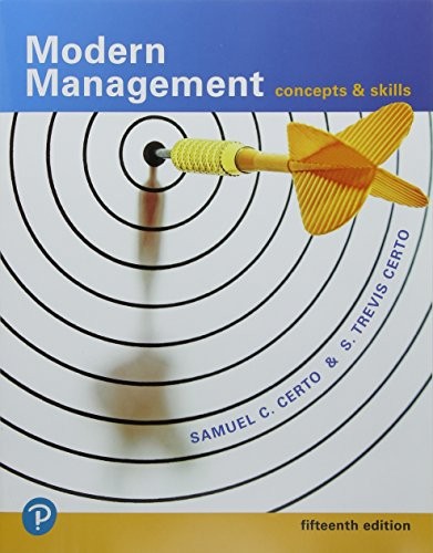 Modern Management Concepts and Skills — Samuel C. Certo (2018)