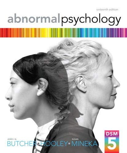 Abnormal Psychology — James Neal Butcher et al. (2014)