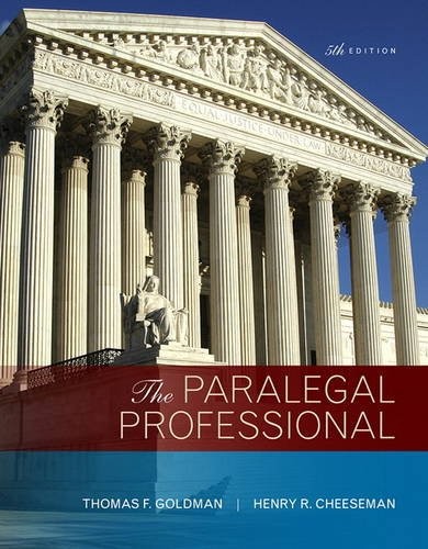The Paralegal Professional — Thomas Goldman et al. (2017)