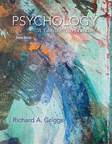 Psychology: A Concise Introduction — Richard A. Griggs (2014)
