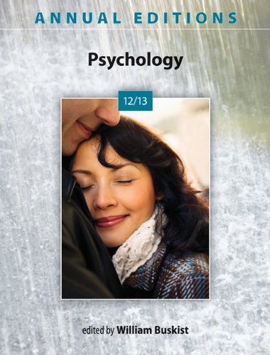 Annual Editions: Psychology 12/13 — William Buskist (2012)
