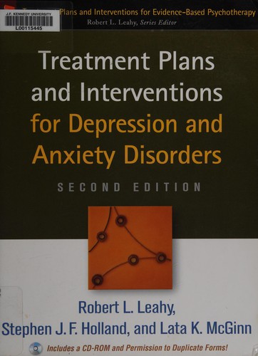 Treatment Plans and Interventions for Depression and Anxiety Disorders — Robert L. Leahy et al. (2011)