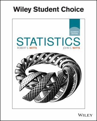 Statistics — Robert S. Witte et al. (2017)