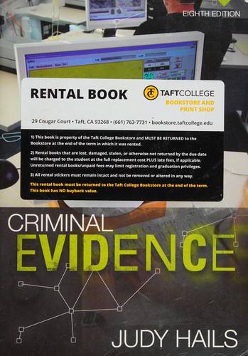 Criminal Evidence — Judy Hails (2013)