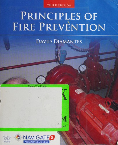 Principles of Fire Prevention — David Diamantes (2014)