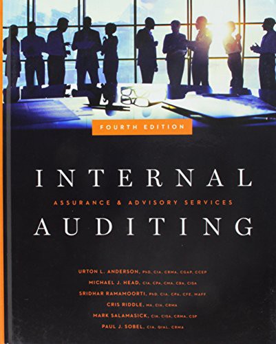 Internal Auditing: Assurance & Advisory Services (2017)