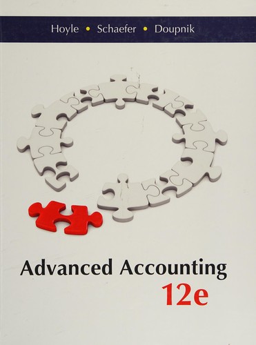 Advanced Accounting — Joe Ben Hoyle et al. (2014)