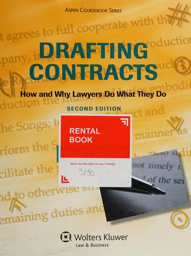 Drafting Contracts — Tina L. Stark (2014)