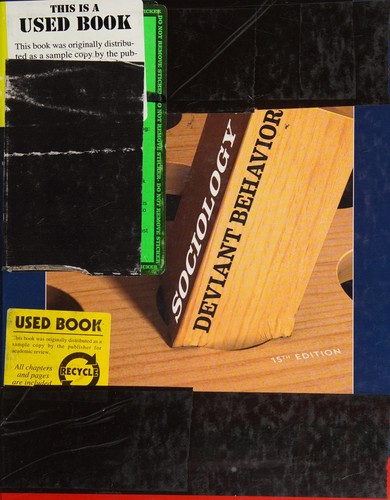 Sociology of Deviant Behavior — Marshall B. Clinard et al. (2015)