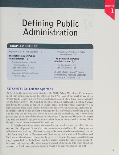 Introducing Public Administration — Jay M. Shafritz et al. (2013)