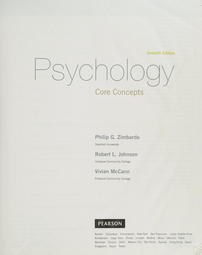 Psychology: Core Concepts — Philip G. Zimbardo et al. (2012)