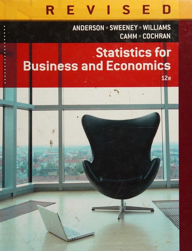 Statistics for Business & Economics, Revised — David R. Anderson et al. (2014)