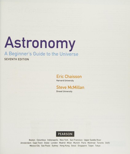 Astronomy — Eric Chaisson et al. (2013)