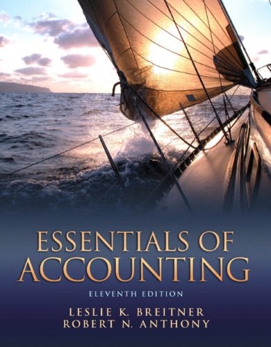 Essentials of Accounting — Leslie Breitner et al. (2013)