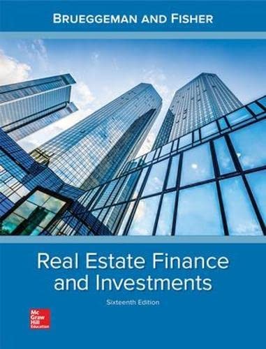 Real Estate Finance and Investments — William B. Brueggeman et al. (2018)