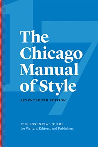 The Chicago Manual of Style — . The University Of Chicago (2003)