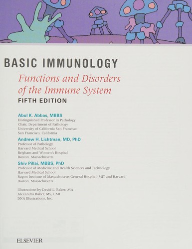 Basic Immunology — Abul K. Abbas, MBBS et al. (2015)