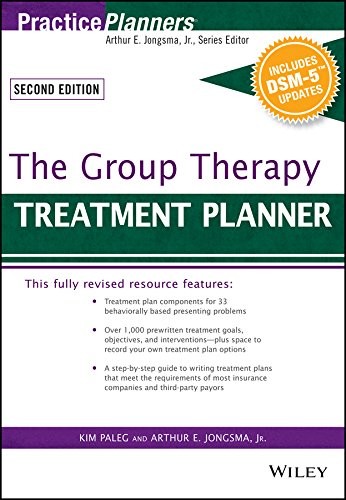 The Group Therapy Treatment Planner, with DSM-5 Updates — David J. Berghuis et al. (2015)