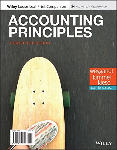 Accounting Principles, WileyPLUS + Loose-leaf — Jerry J. Weygandt et al. (2018)