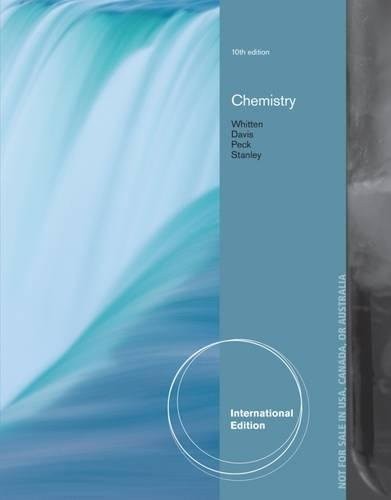 Chemistry — Kenneth W. Whitten et al. (2013)