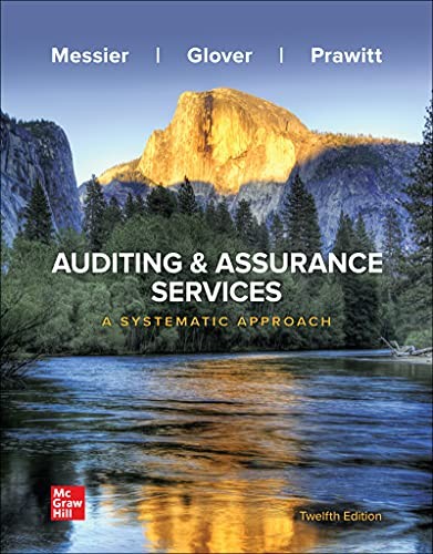 Auditing & Assurance Services — William F. Messier et al. (2023)