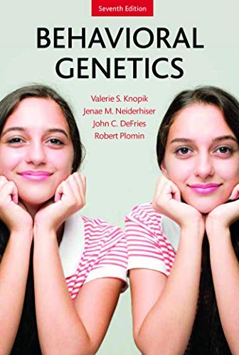 Behavioral Genetics — Valerie S. Knopik et al. (2016)