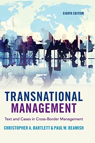 Transnational Management — Christopher A. Bartlett et al. (2018)