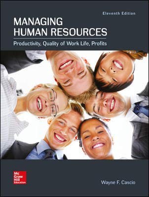 Managing Human Resources — Wayne Cascio (2018)