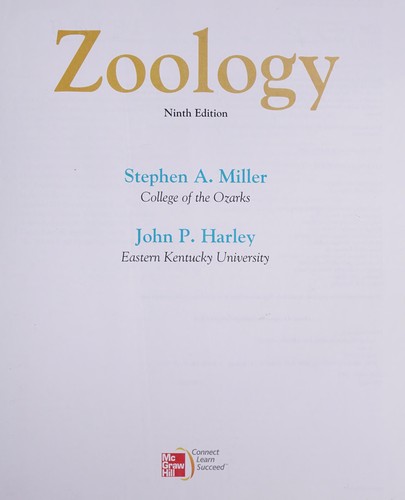 Zoology — John Harley et al. (2012)