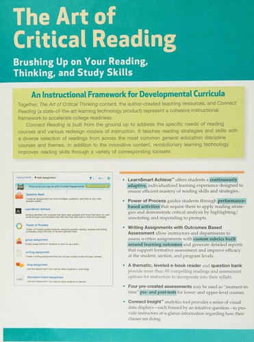 The Art of Critical Reading — Rita Romero McCarthy et al. (2015)